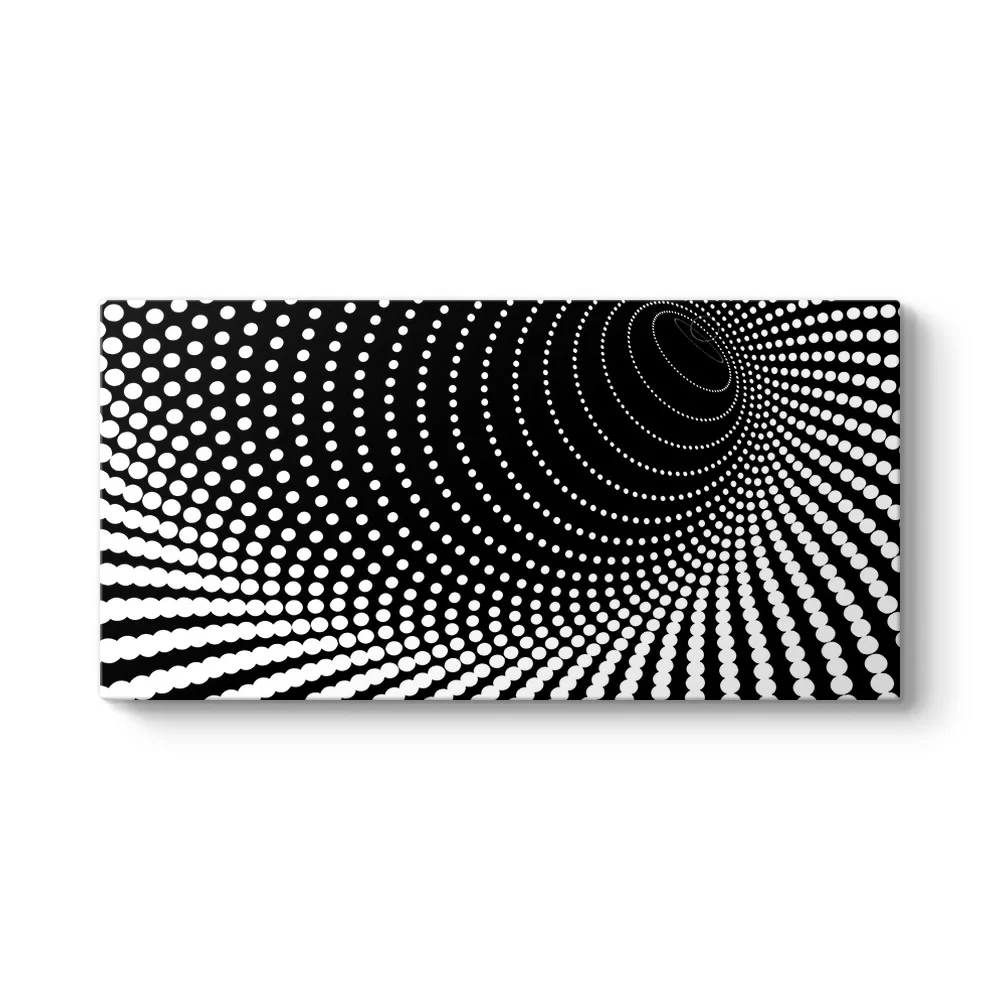Siyah Vortex Tablosu - Model 5